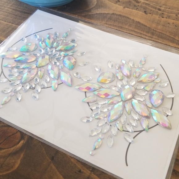🐳7 for $20 Breast Jewels Stickers Nipple Reusable - Picture 4 of 7